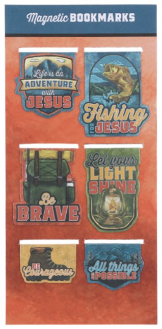 Magnetic Bookmark Set Adventure With Jesus