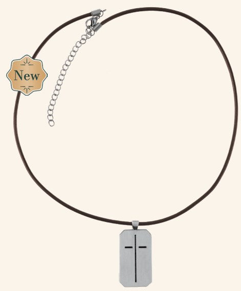 Necklace Cross/Man of God 1 Tim. 6:11