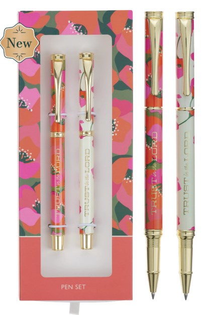 Pen Set 2 pc Trust In The Lord Prov. 3:5