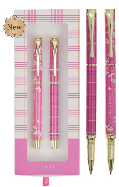 Pen Set 2 pc Be Still & Know Ps. 46:10