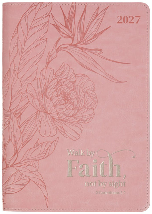 2027 Executive Planner Walk By Faith