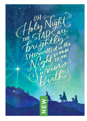 Boxed Card-Christmas-Bethlehem (Box Of 16)