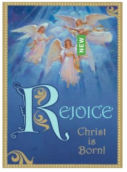 Boxed Card-Christmas-Rejoice Angel (Box Of 16)