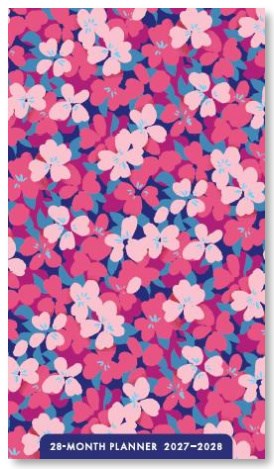 2027 Floral 28-Month Planner
