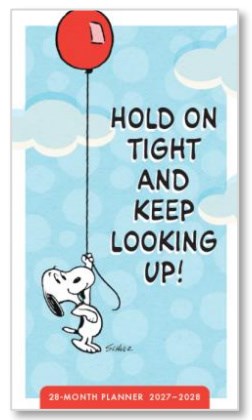 2027 Snoopy 28-Month Planner