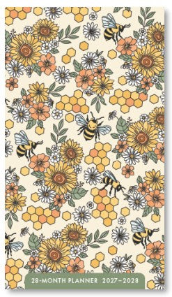 2027 Bees 28-Month Planner