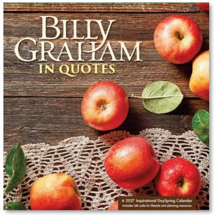 2027 Wall Calendar-Billy Graham