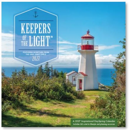 2027 Wall Calendar-Keeper's of the Light
