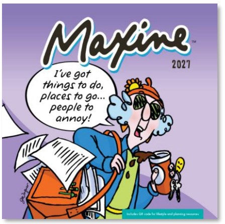 2027 Wall Calendar-Maxine