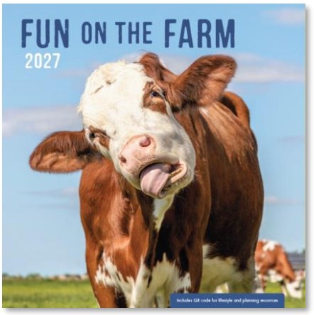 2027 Wall Calendar-Fun on the Farm