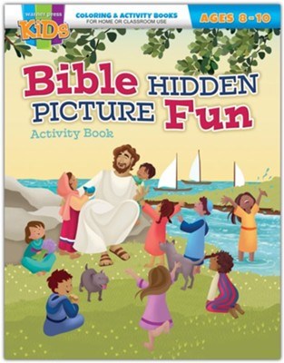 Bible Hidden Picture Fun Activity Book (Ages 8-10)