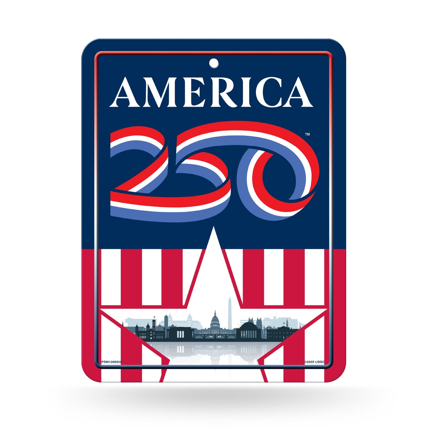Sign-America 250th Birthday-Metal (8.5" x 11")