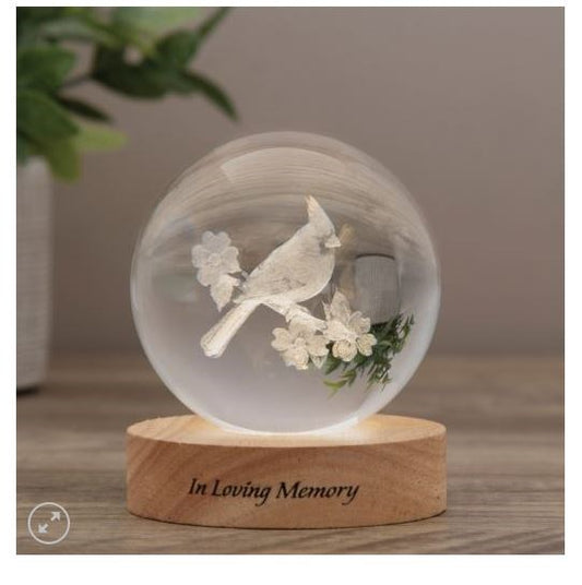 Crystal Keepsake - Cardinal (4' x 3')