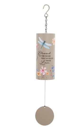 Wind Chime-Cylinder Sonnet-With Love (18" Long)