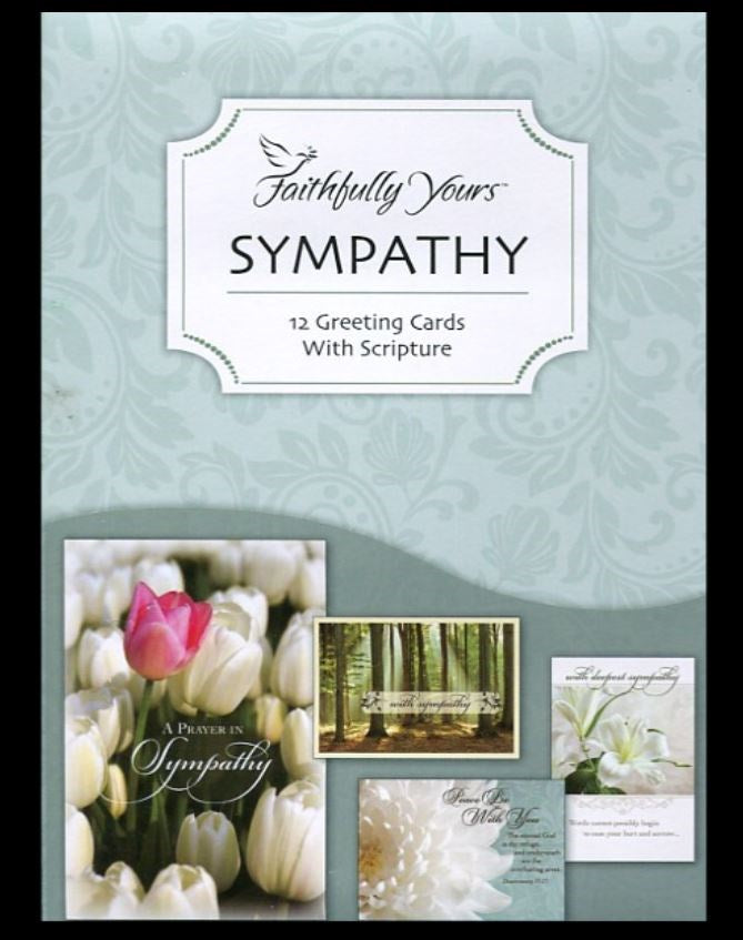 Boxed Card-Sympathy-God's Promise (Box Of 12)