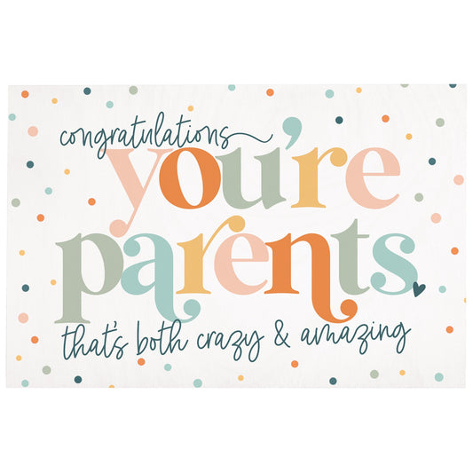 Wooden Postcard-You're Parents Colorful (4"" x 6"")