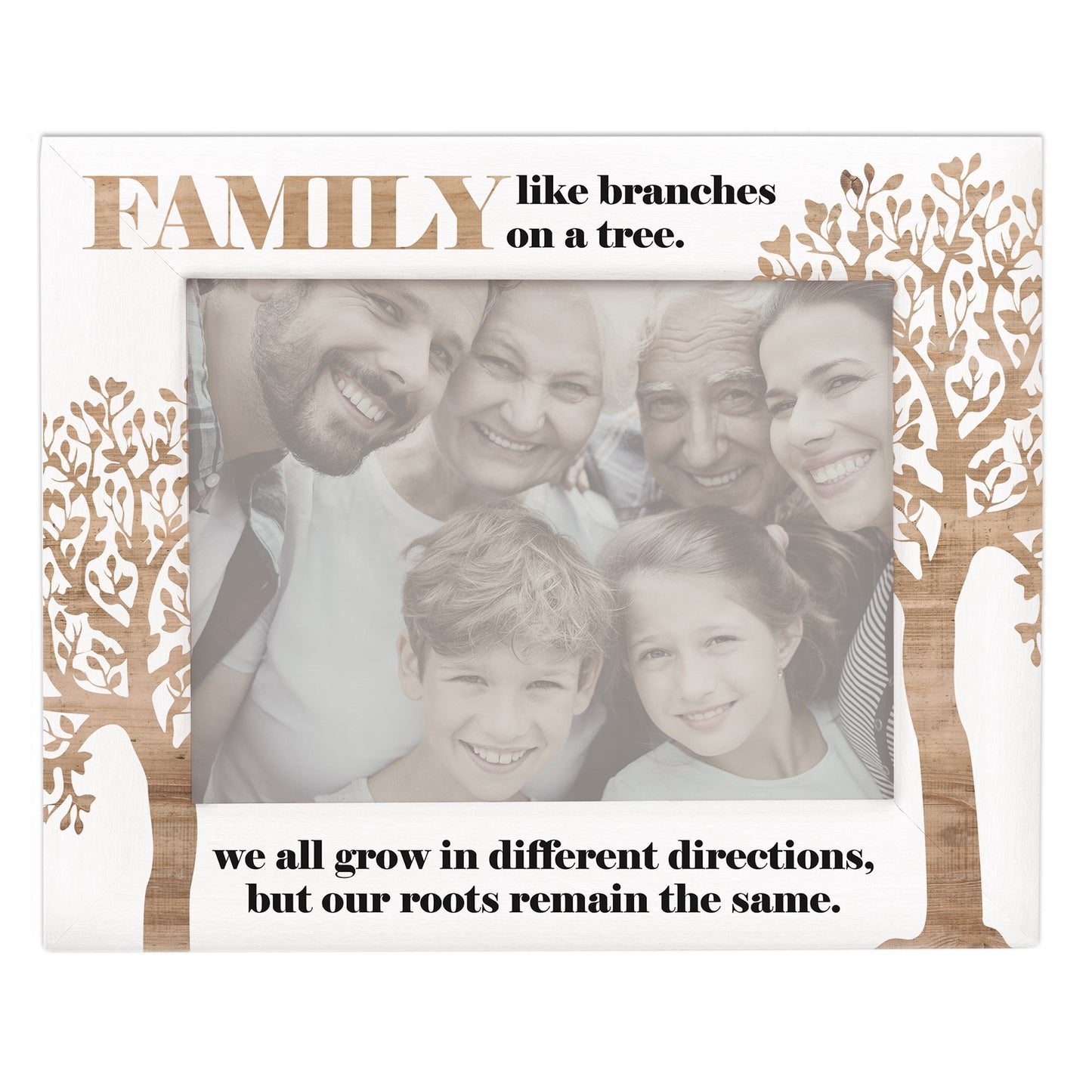 Framed Moments-Family Branches Tree (9.25"" x 7.25"")