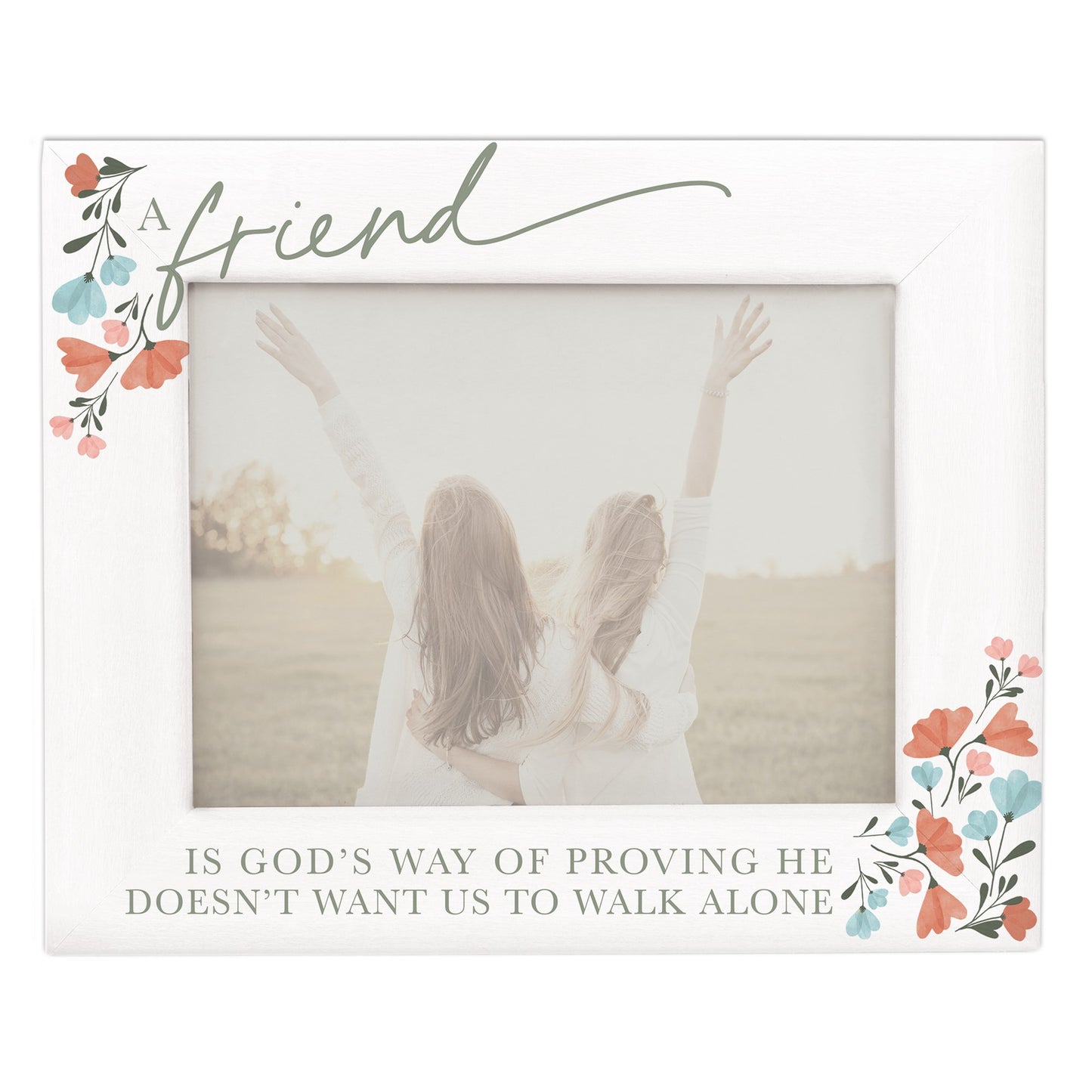 Framed Moments-Friend God's Way (9.25"" x 7.25"")