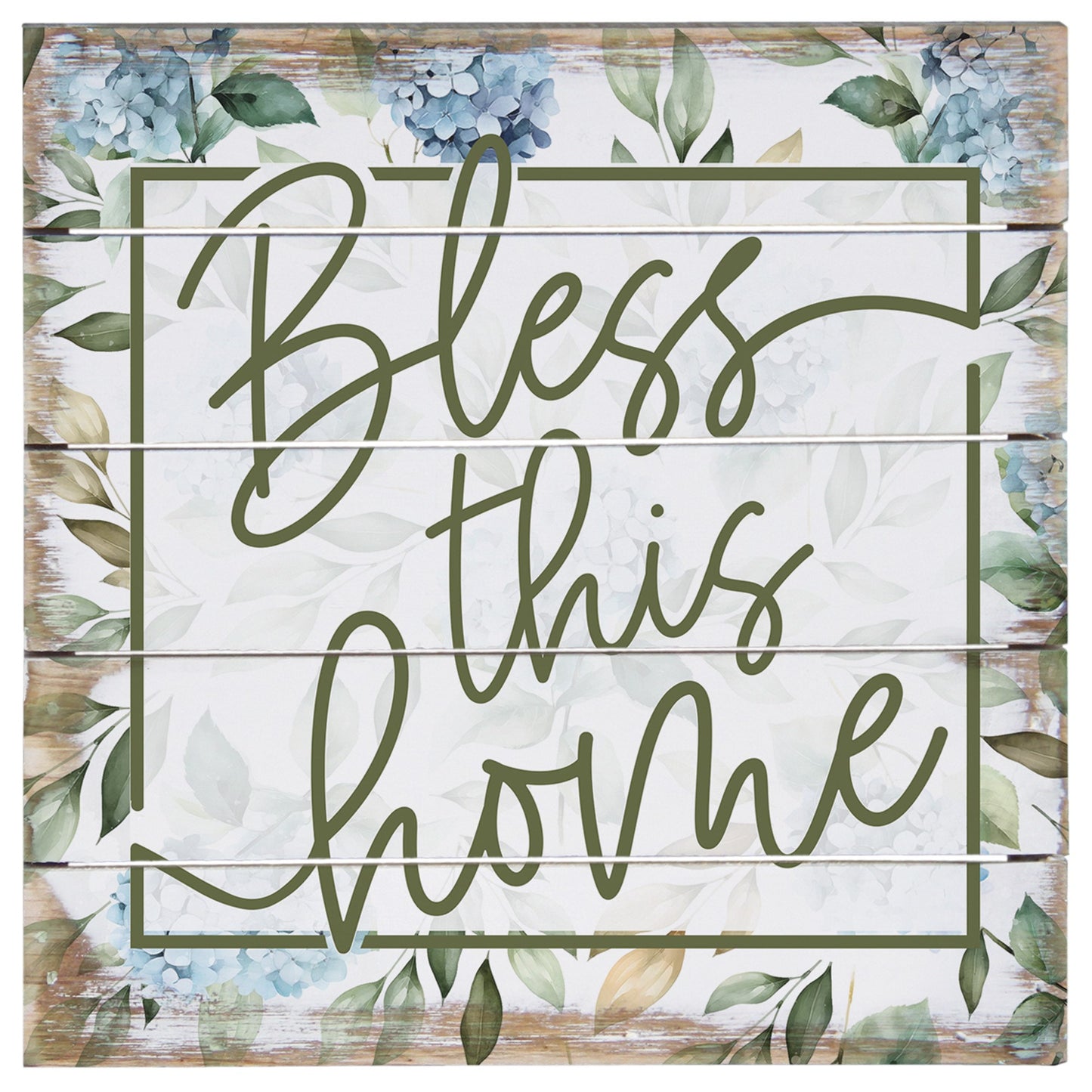 Perfect Pallet Petite-Bless Home Hydrangeas (8"" x 8"")