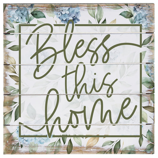 Perfect Pallet Petite-Bless Home Hydrangeas (8"" x 8"")