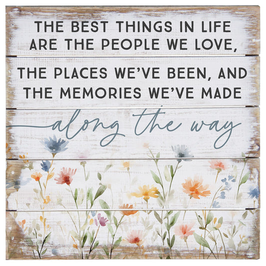 Perfect Pallet Petite-Along The Way Flowers (8"" x 8"")