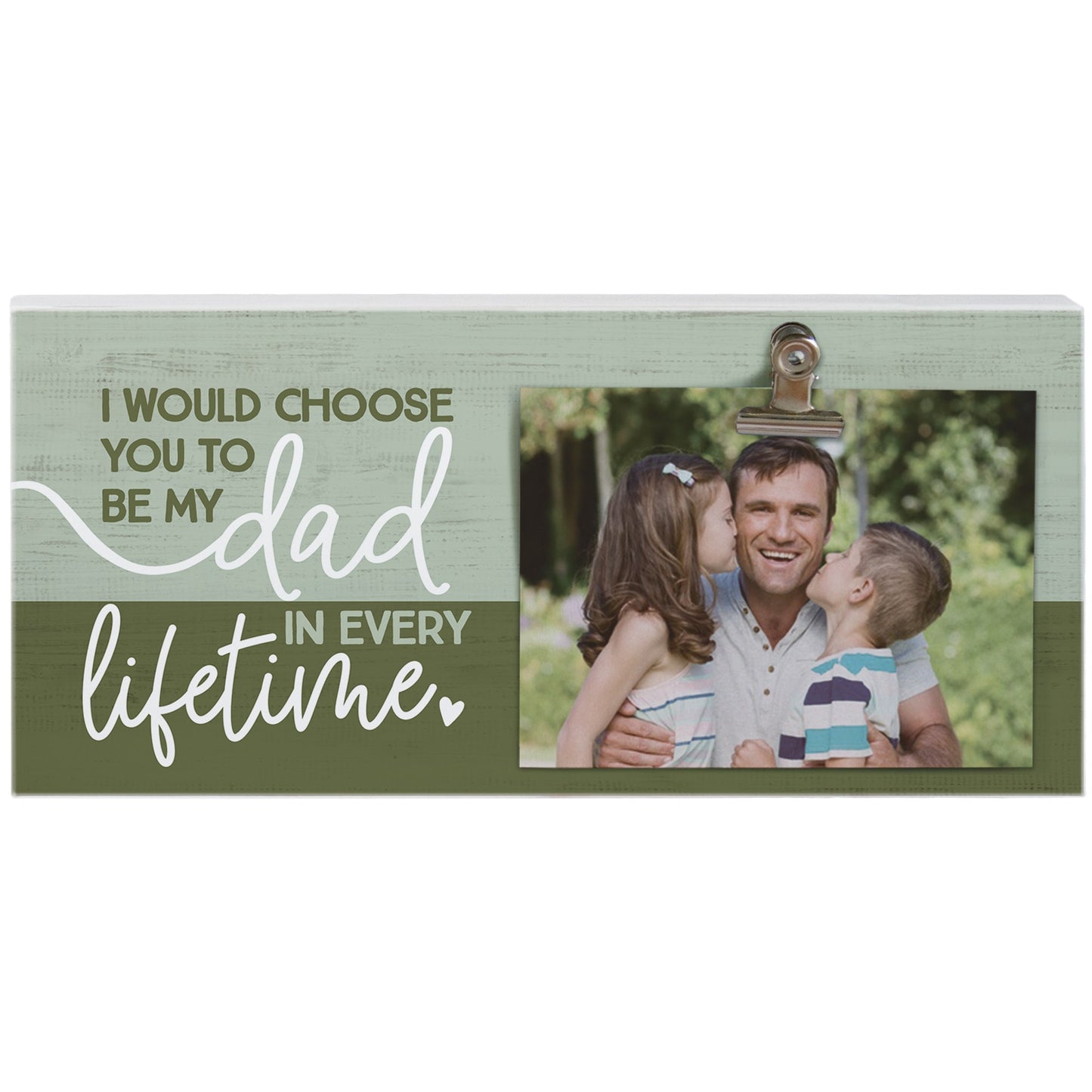 Picture Clip-Dad Lifetime (12"" x 5.5"")