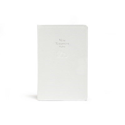 KJV Baby's New Testament w/Psalms-White Imitation Leather