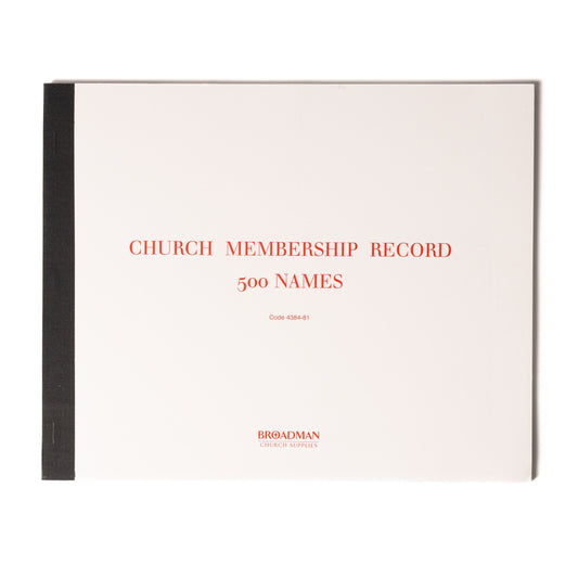 Form-Church Membership Record (Form M-1)