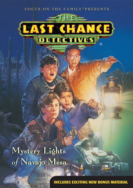 DVD-Mystery Lights Of Navajo Mesa (Last Chance Detectives #1)