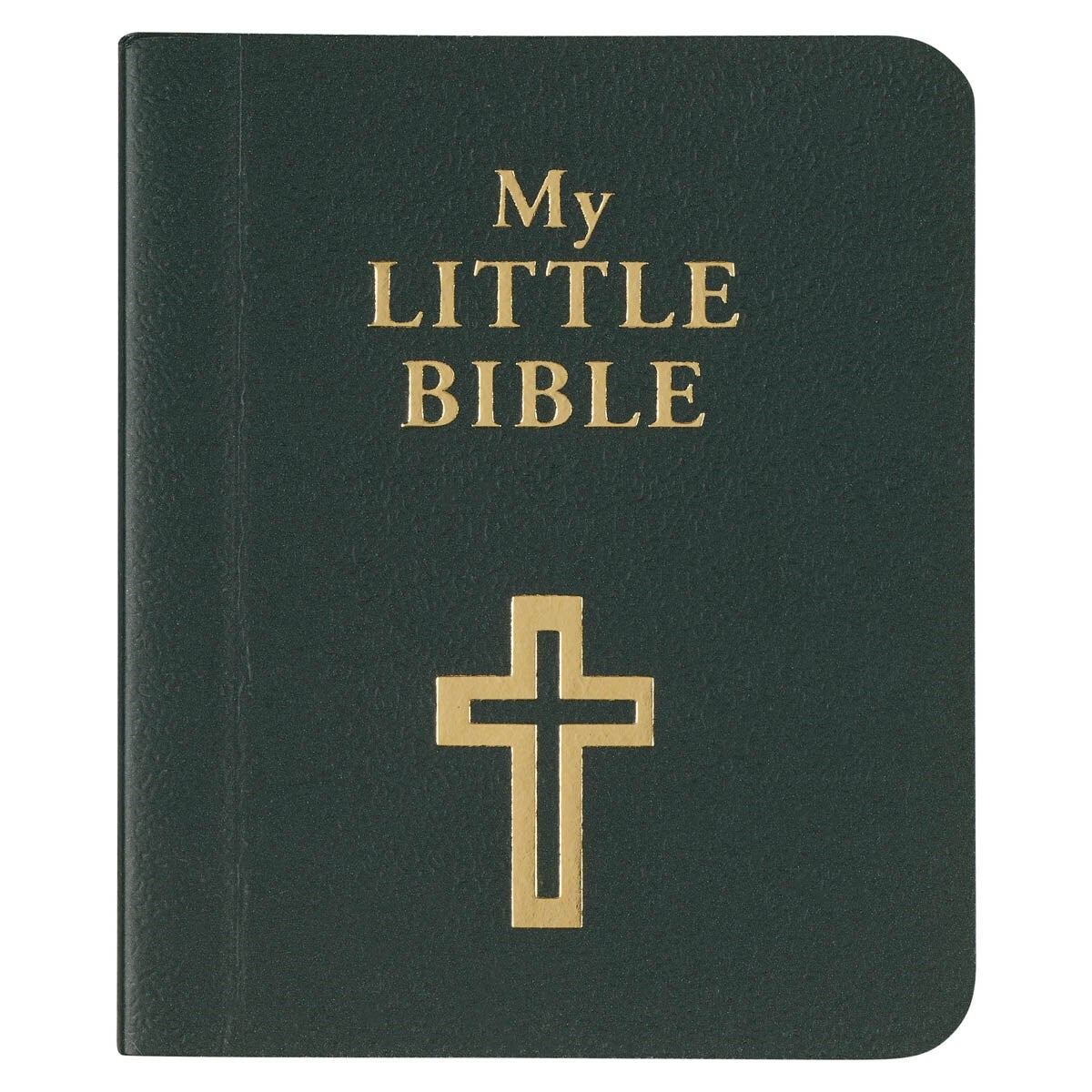 My Little Bible-Green (2" x 2.5") (Pack Of 10)