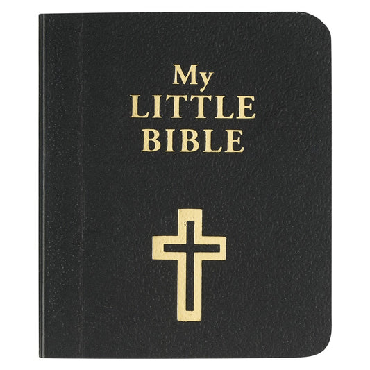 My Little Bible-Black (2" x 2.5") (Pack Of 10)