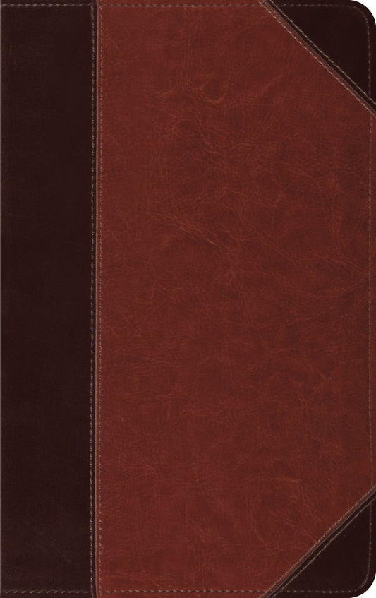 ESV Thinline Bible-Brown/Cordovan Portfolio Design TruTone