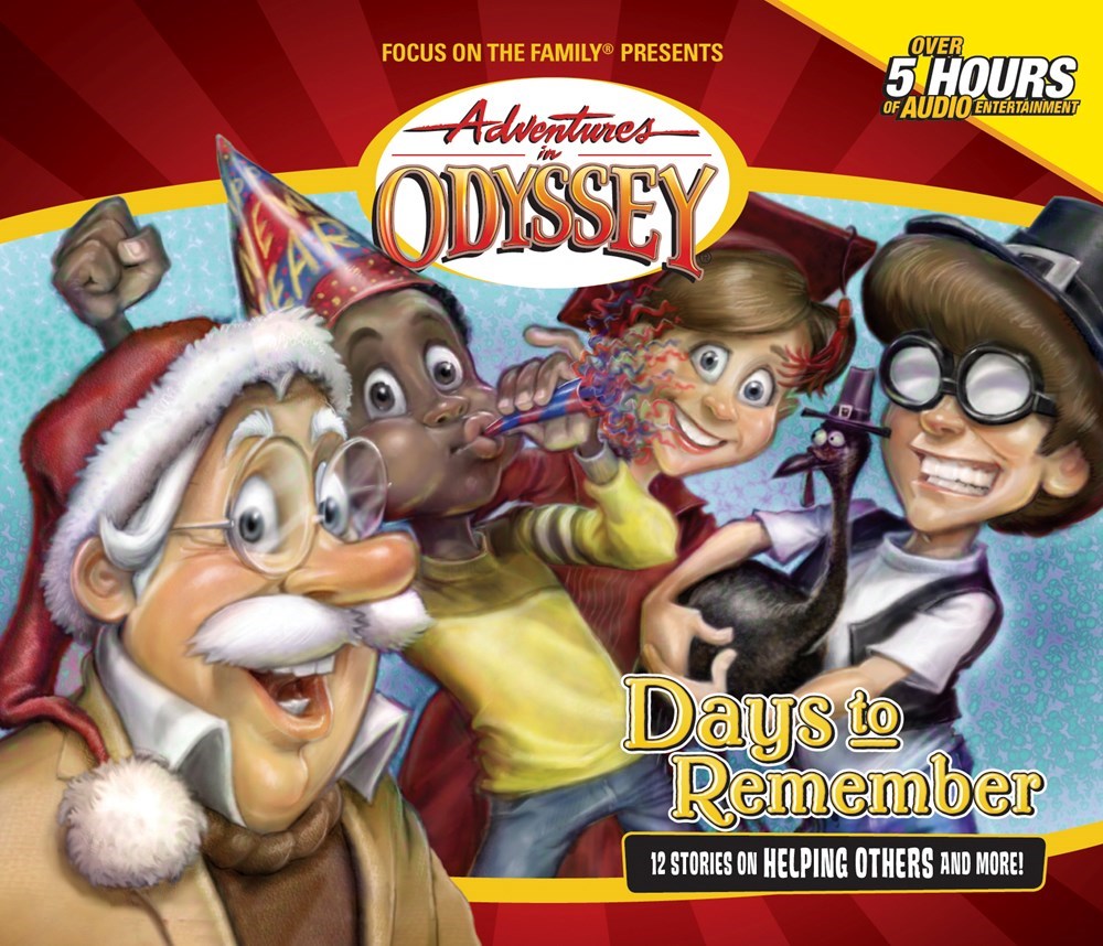Audio CD-Adventures In Odyssey #31: Days To Remember (4 CD)