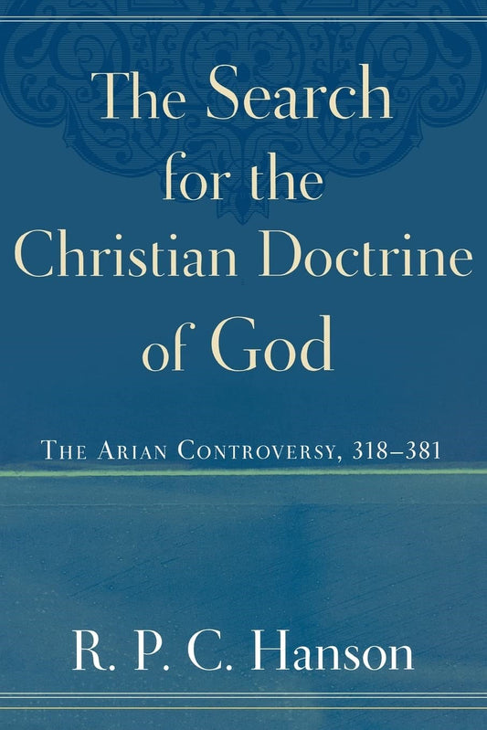 Search For The Christian Doctrine Of God