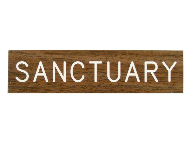 Sign-Sanctuary-Adhesive Back