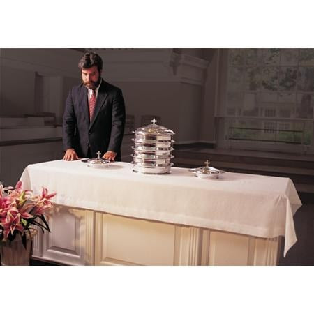 Communion-Table Cover-Linen White (50" x 86")