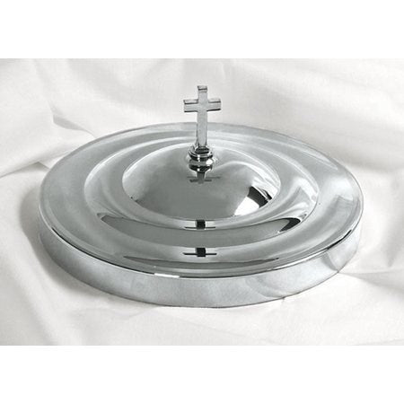 Communion-RemembranceWare-SilverTone Bread Plate Cover (Stainless Steel)