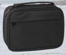 Bible Cover-Microfiber-Compact-Black