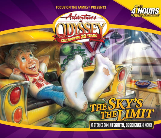 Audio CD-Adventures In Odyssey #49: The Sky's The Limit (4 CD)