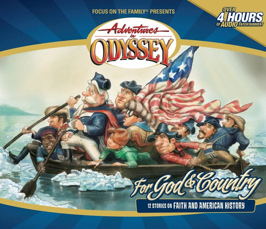 Audio CD-Adventures In Odyssey: For God And Country (4 CD)