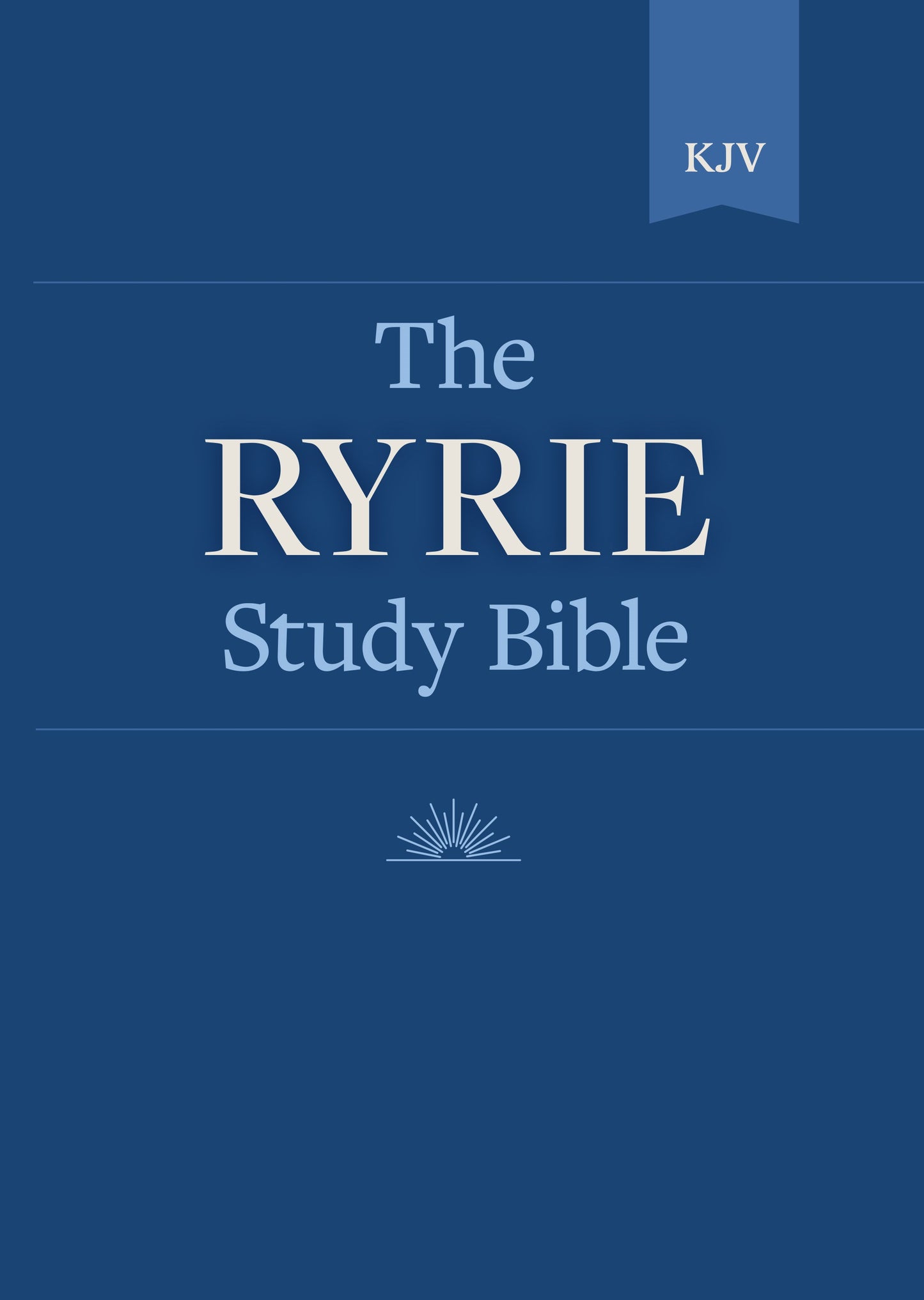 KJV The Ryrie Study Bible-Black Genuine Leather