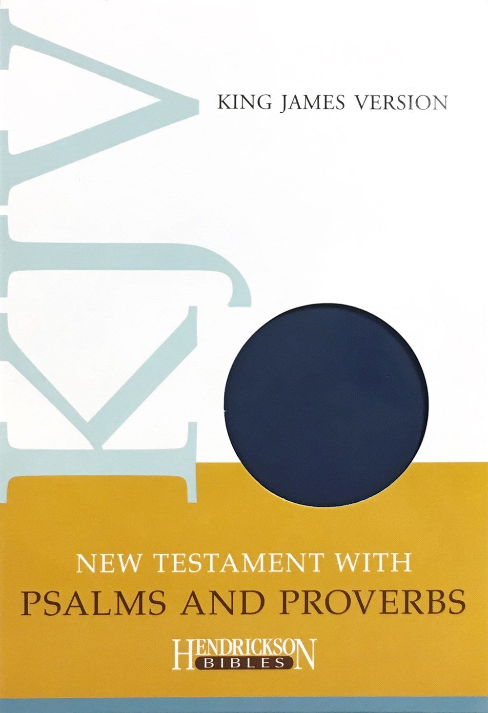 KJV New Testament With Psalms & Proverbs-Blue Flexisoft