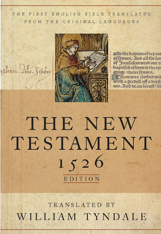 Tyndale New Testament (1526 Edition)-Black Genuine