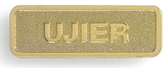 Distintivo para Ujier-Dorado (Badge-Usher-Magnetic Back)-Brass