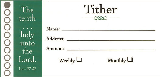 Offering Envelope-Tithers (Leviticus 27:32) (No. 3 Size) (Pack Of 100)