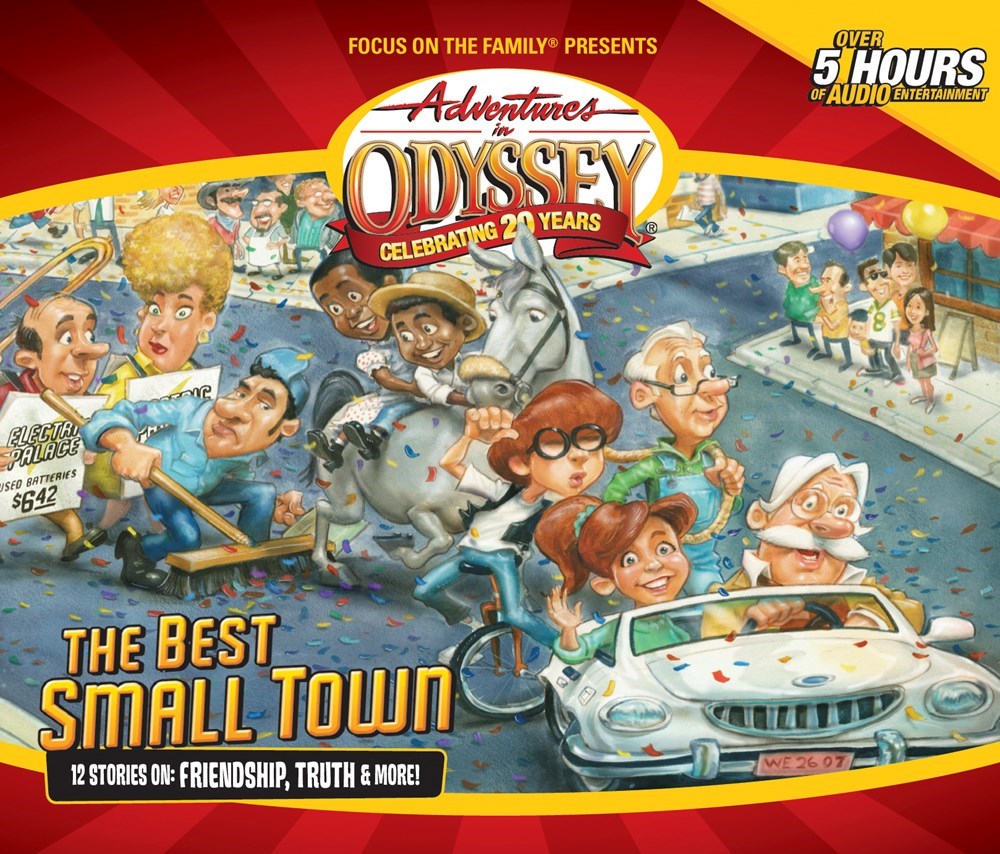 Audio CD-Adventures In Odyssey #50: Best Small Town (4 CD)