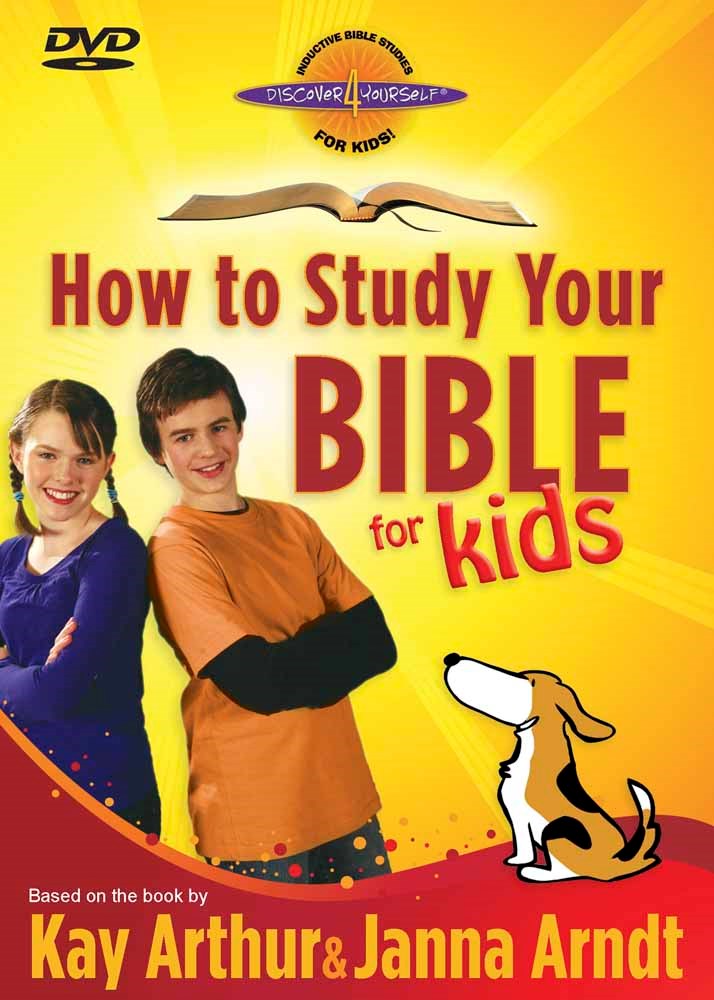 DVD-How To Study Your Bible For Kids