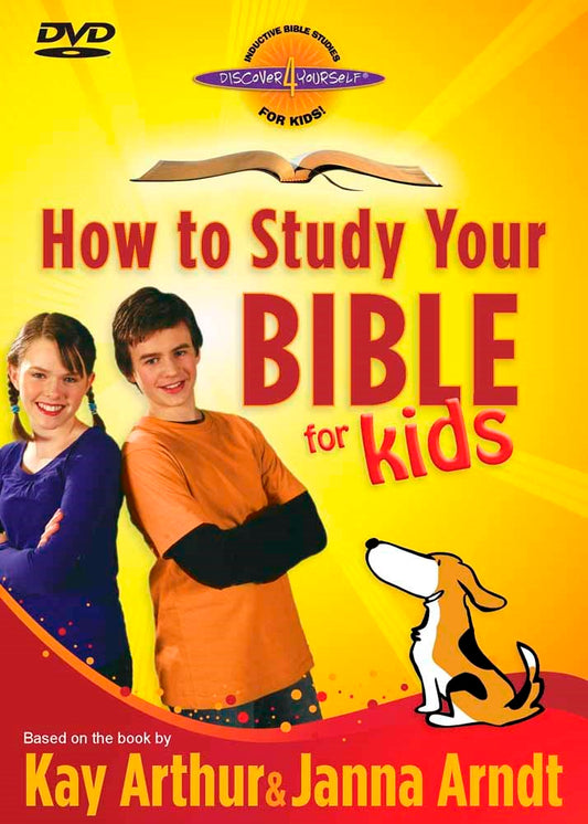 DVD-How To Study Your Bible For Kids