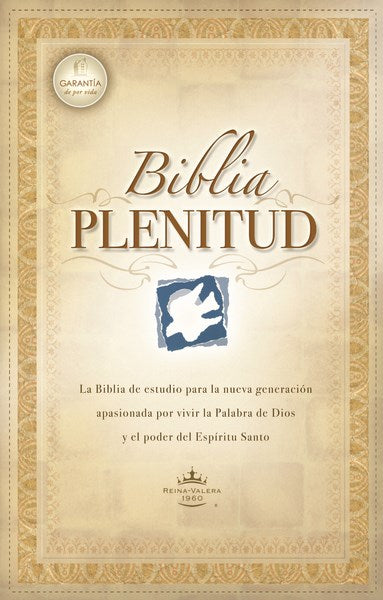 RVR 1960 Biblia Plenitud (Spirit Filled Life Bible)-Black Bonded Leather Indexed