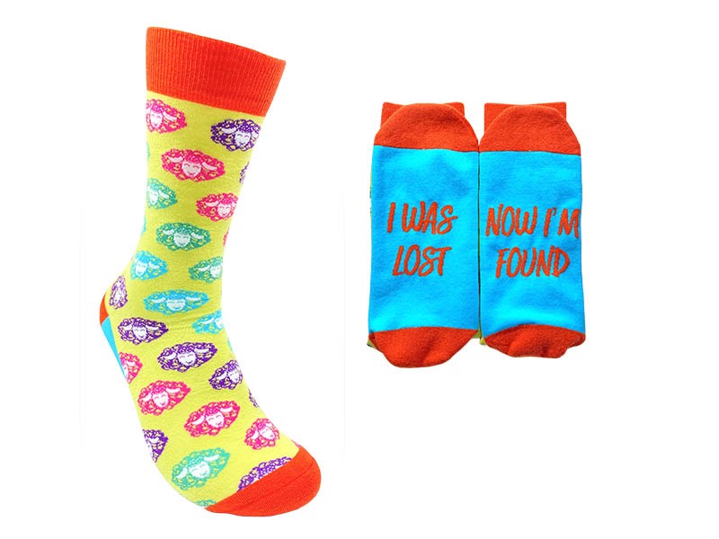 Socks-Lost And Found (Fits Men Sizes 8-13 & Women 9 & Up)